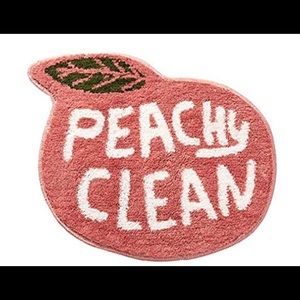 Peach Bath Mat
